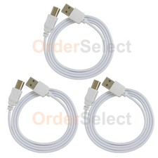 3X USB 2.0 A TO B HIGH SPEED PRINTER SCANNER PREMIUM CABLE CORD HOT 1,000 SOLD