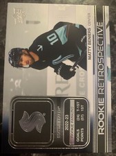 Matty Beniers  2021-22 upper deck hockey Rookie Retrospective
