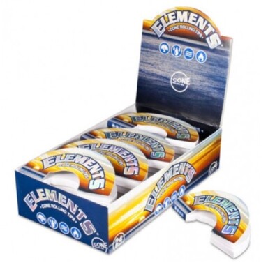 ELEMENTS PERFECTO Cone Rolling Tips - 6 PACKS - 32 Tips per booklet  - 192 tips