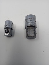 Snap On Adapters 1/4 Female-3/8 Male [TA-3], 3/8 Female-1/2 Male [A-2-G-G] USA