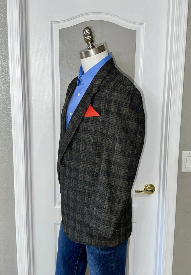 Traje Hardy Aimes London Para Hombre Talla 40R 2 Botones Abrigo Deportivo Pantalones 34 Alemania Foto 3 de 4