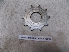 BICYCLE 40's 50's BENDIX HUB SPROCKET 10 SKIP TOOTH SCREW ON 409