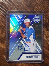 Orlando Chivilli 2017 Panini Elite Extra Edition Autograph PIRATES