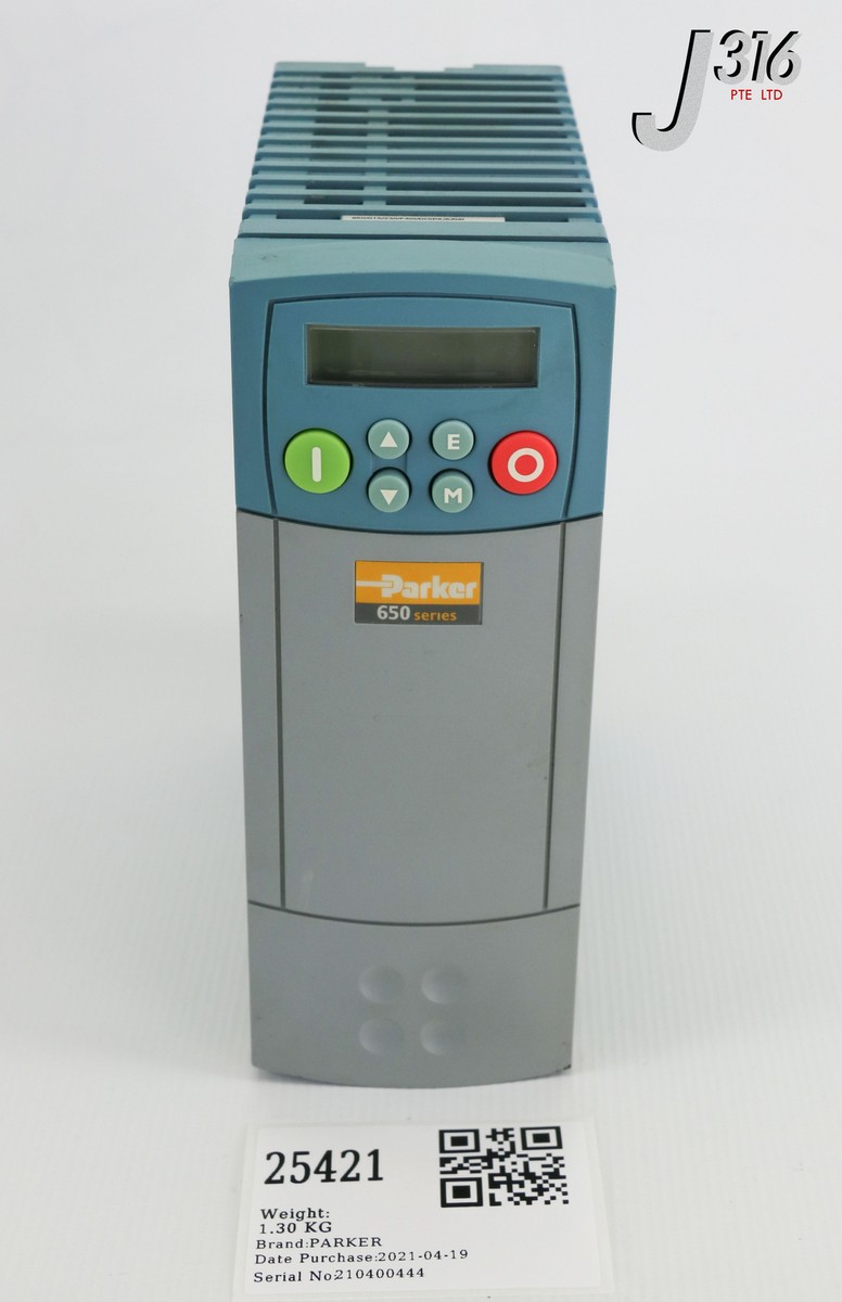 ｓサイズ 25421 PARKER 230V 1PH TO 3PH AC INV DRV, LOC KEYPAD 650/015/230/F
