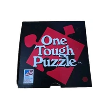 2003 Great American Factory 9 RED Pieces ONE TOUGH PUZZLE Brain Teaser w Box