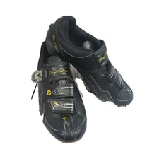 Pearl Izumi Interface Men Mens EUR 39 All Road Cycling Shoes Black Orange