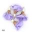 Miniaturansicht 16  - 20pcs Chiffon Flower pearl Pendant Jewelry Earring Keyring Making Accessories