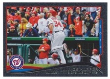 2014 Topps 390 Baseball Highlights Bryce Harper black 06/63