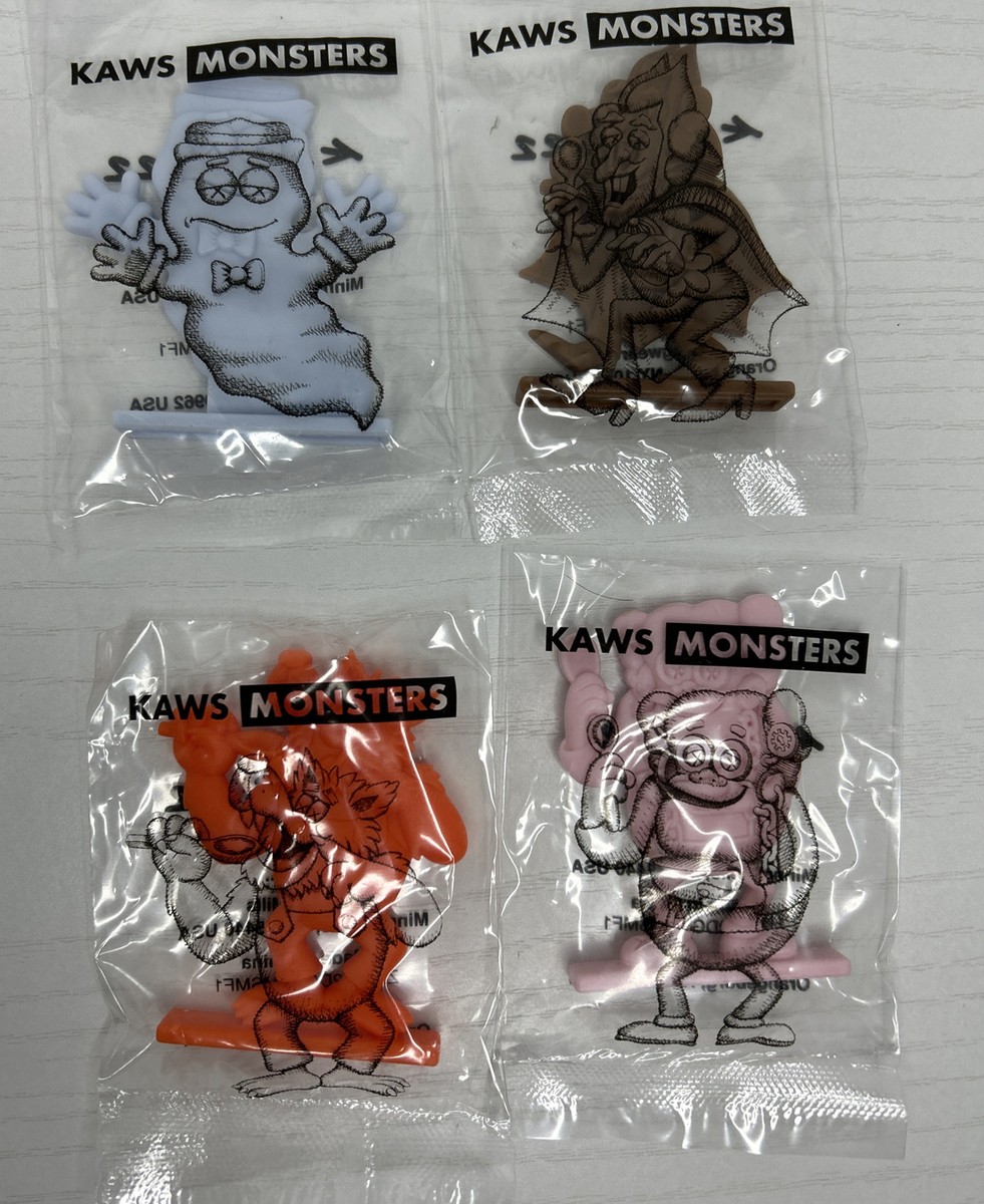 KAWS Monsters Cereal Figures Set Of 4 General Mills Limited