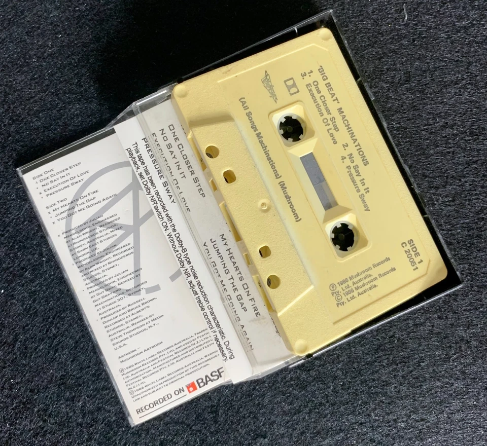 Machinations – The Big Beat, AUS Cassette - Image 4 of 4