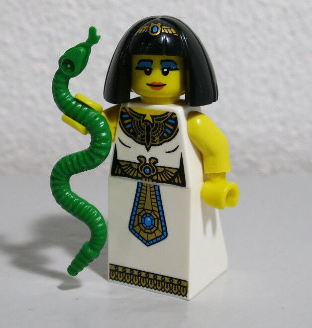 Egyptian Queen Series 5 Cleopatra Green Snake Egypt LEGO® Minifigure Mini Figure