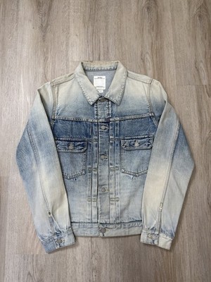 Visvim 19SS DMGD-1004 Washed denim Jacket