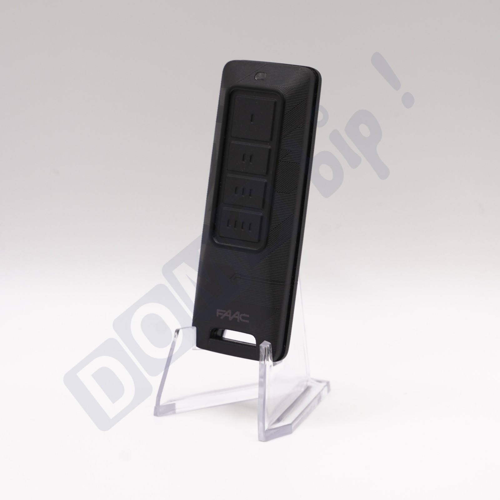 FAAC Télécommande XT4 FDS BD à retour d'état 4 canaux pour automatisme de garage et portail
