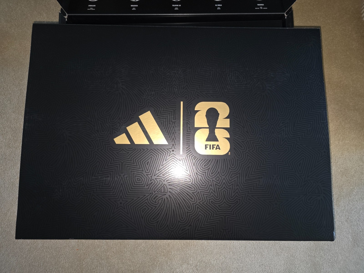 NEW 2026 ADIDAS FIFA WORLD CUP HISTORICAL MINI BALL SET IN BOX