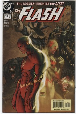 THE FLASH #210   GEOFF JOHNS - MICHAEL TURNER COVER   RECONNECTED   DIRECT