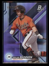 2019 Bowman Platinum Rylan Bannon #TOP-68 Top Prospects Purple 135/250