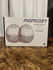 Momcozy BP311 White Mobile Style Hand Free Wearable Breast Pump
