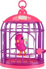 Image of Little Live Pets - Lil' Bird & Bird Cage, New Light Up Wings with 20 + Sounds, a