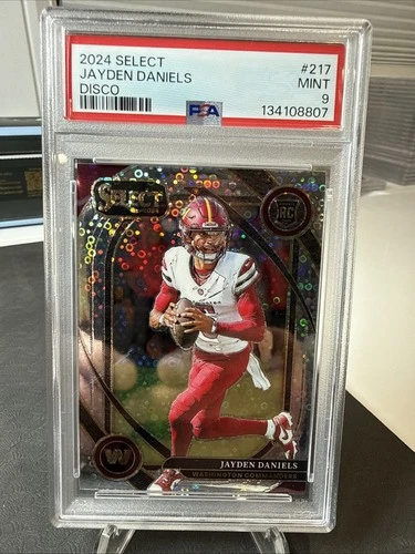 2024 Select Jayden Daniels RC PSA 9 Disco 🔥🔥🔥💵💵💵