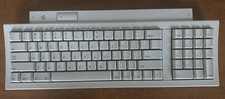 Apple Keyboard M0487 Macintosh IIgs ADB Keyboard Vintage Tested w/ Coiled Cable
