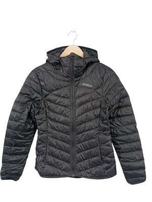 ODLO Kapuzenjacke Damen Jacke Gr. DE 34 schwarz Casual-Look