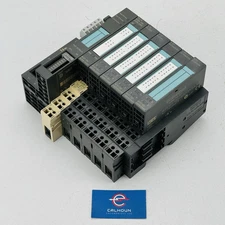 Siemens 5136-DNS-200S Rev 02.004 24VDC w/ Input and Output Modules *WARRANTY**