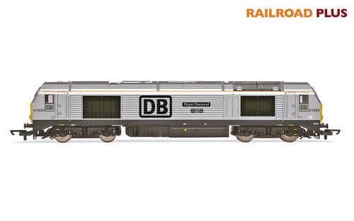 HORNBY SPUR OO - R30178 - DB RAIL CLASS 67 BO-BO DIESEL ROYAL DIAMOND 67029 | Condition: New