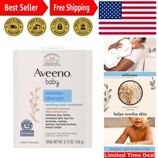 Fragrance-Free Eczema Therapy Bath Powder for Infants - Pediatrician Recommended