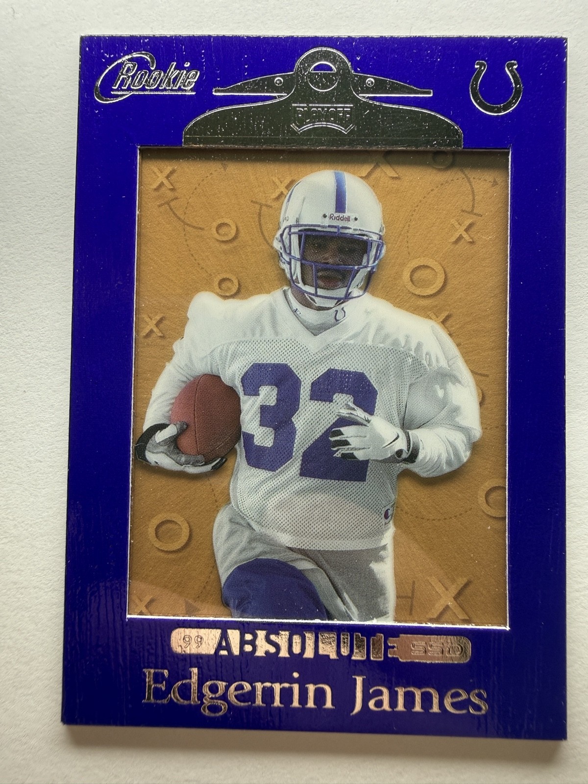 1999 Playoff Absolute SSD Edgerrin James #164 Rookie RC Colts RB HOF
