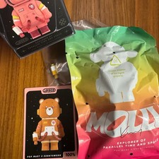 Pop Mart Space Molly Tender Heart Bear 100 Brand New