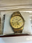 Working Vintage Seiko SQ Two Tone Quartz Wristwatch Watch 5H23-7B79