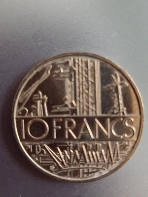PIECE DE 10 FRANCS MATHIEU 1987 - Photo 1/2