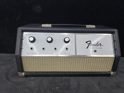  Vintage USA Fender Echo-Reverb effect! Great Condition Does Not Power On.