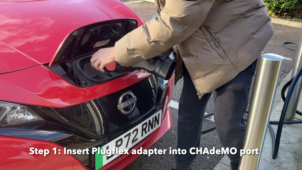 PlugFlex CCS to CHAdeMO Charging Adapter Converter – For Nissan