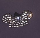 Disney Mickey Mouse Rhinestone Ears. Authentic Collectors Pin. Back Avaliable — photo 1