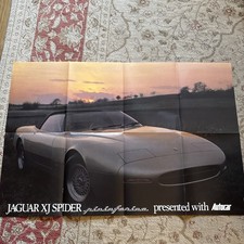 Jaguar XJ spider pininfarina not XJ41 POSTER brochure catalogue leaflet 1978 