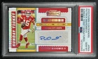 POP 2 PATRICK MAHOMES II PSA 10 2020 PANINI CONTENDERS SUNDAY TICKET AUTO 9/10