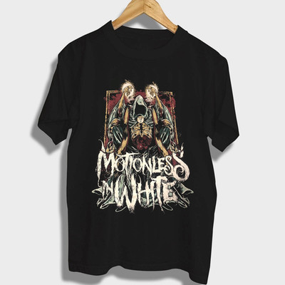 Hot Motionless in White Band Voices Album Black S to 6XL Concert Shirt CK316