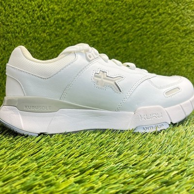 Kuru Kinetic 2 Womens Size 8.5 White Athletic Running Leather Shoes Sneakers