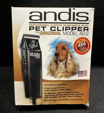 Andis ProClip AG2 2 Speed Plus Detachable Blade Clippers W/ 10 Ceramicedge 1.5mm