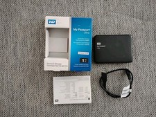 WD Easystore 1TB External Hard Drive USB 3.0 Portable HDD WDBDNK0010BBK