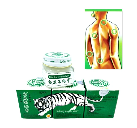 Tiger Balm Weiß 20G "das Original" Extrastark Erkältung Rückenschmerzen Massage