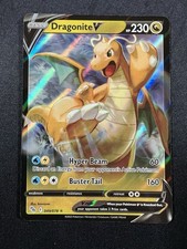 Pokémon TCG Dragonite v Full Art Holo Ultra Rare Card 049/078