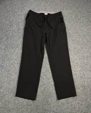 Carhartt Force Cross-Flex Scrub Pant Mens Large Straight Leg Drawstring Black