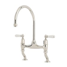Tap Perrin & Rowe 4193NIWPC Ionian Kitchen Mixer Tap - Polished Nickel
