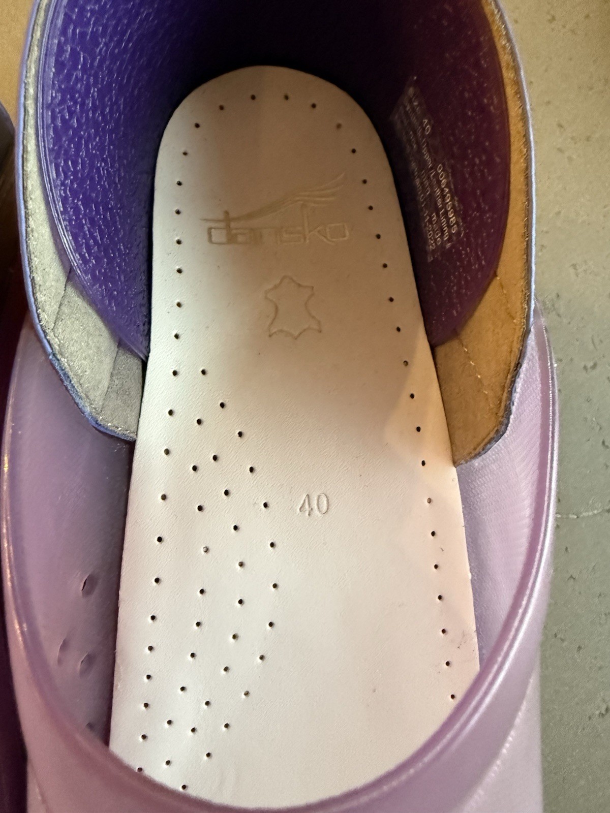 Dansko Professional Translucent Purple  Women’s C… - image 7