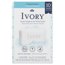 Ivory Gentle Bath Bar Soap, Family Pack, Designed for Whole Family, 99.44% Pu...