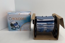 Rolodex Rotary Card File Black with A-Z Index Tabs  500 2-1/4 X 4  Cards 66704