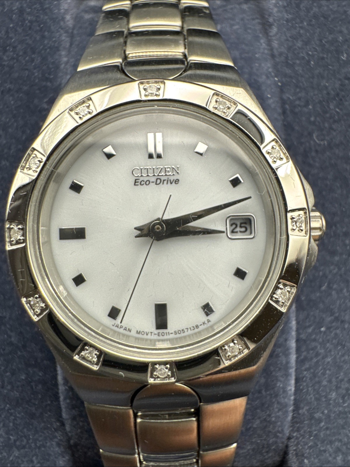 New Eco Vintage Box in Ladies Drive Diamond Citizen Steel Watch Bezel Stainless - VintageWatches.PK New Eco Vintage Box in Ladies Drive Diamond Citizen Steel Watch Bezel Stainless - vintagewatches.pk