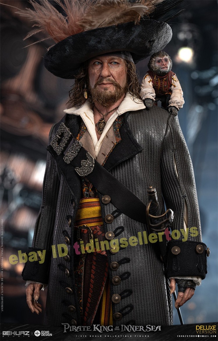 EKUAZ STUDIO Hector Barbossa The king of Caspian Sea 1/6 Figures